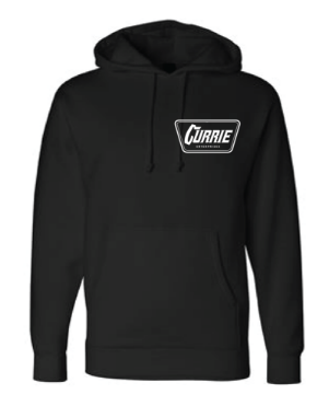 Currie Emblem Hoodie - Front Currie Emblem Hoodie - Front