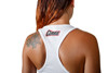 Currie Heart Womens Tank Top - White